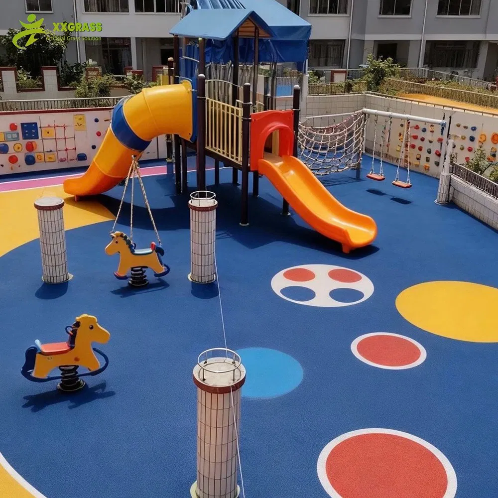 Best Quality EPDM Rubber Granules Colorful Elastic Flooring for Outdoor Playgrounds