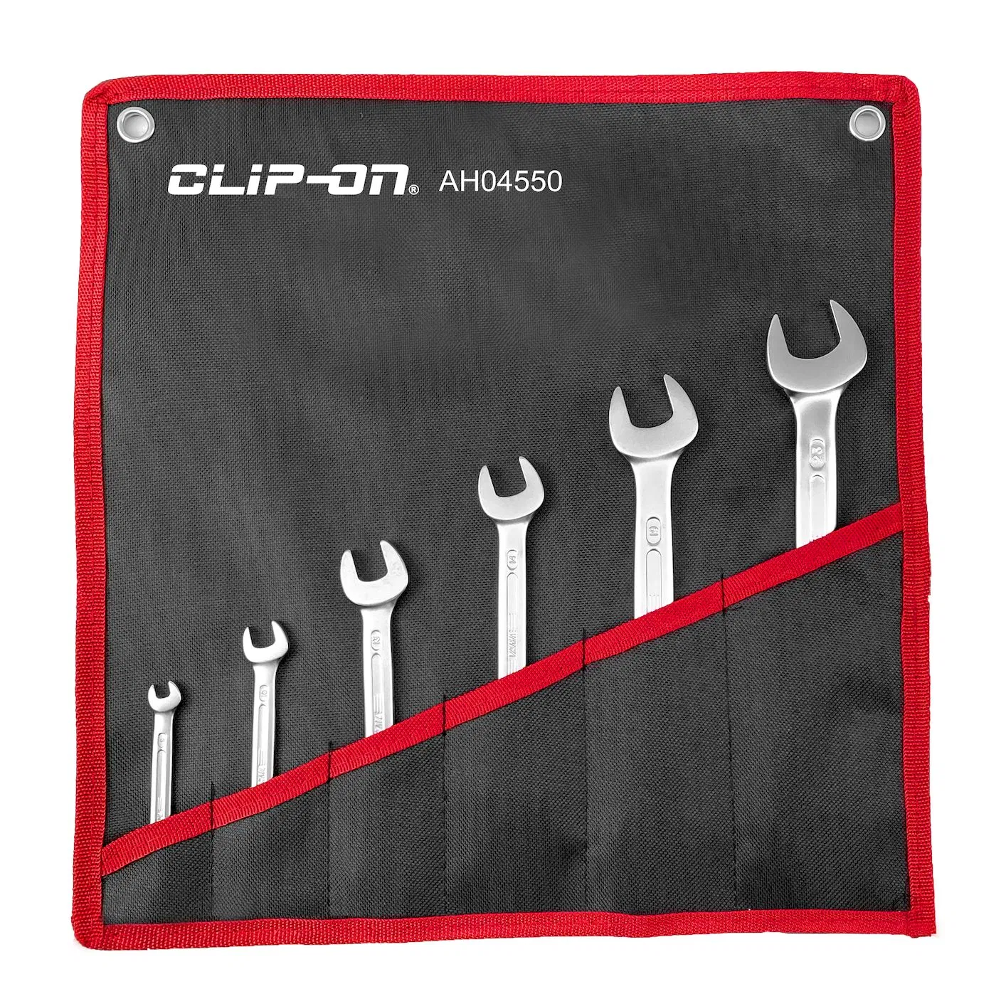 CLIP-ON Hand Tools Double Open End Wrench Open Spanner Set