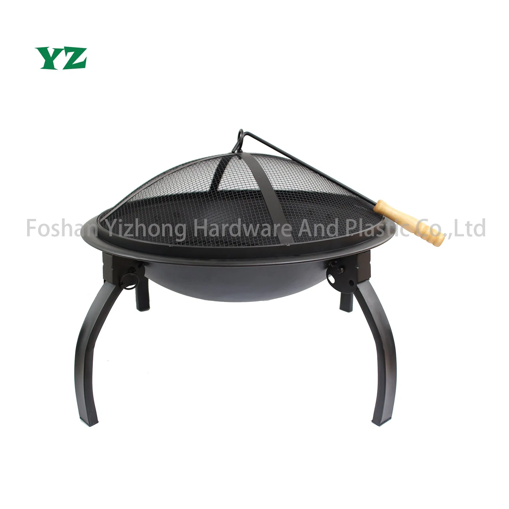 Складной мангал-гриль с ножками, 22 дюйма