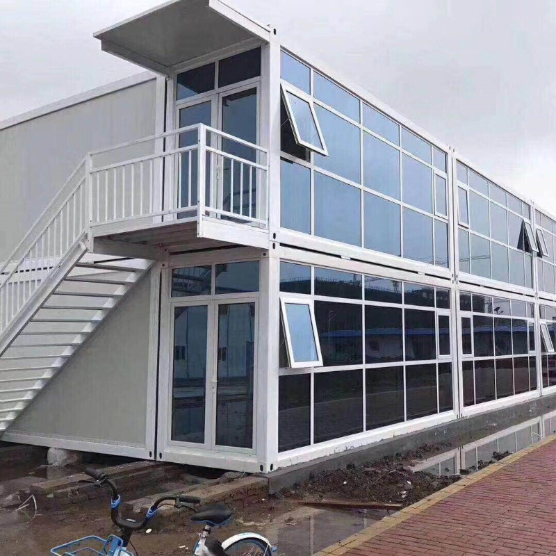 Prefab Dormitory/Temporary Offices Container Homes Prefabricated Detachable Container House