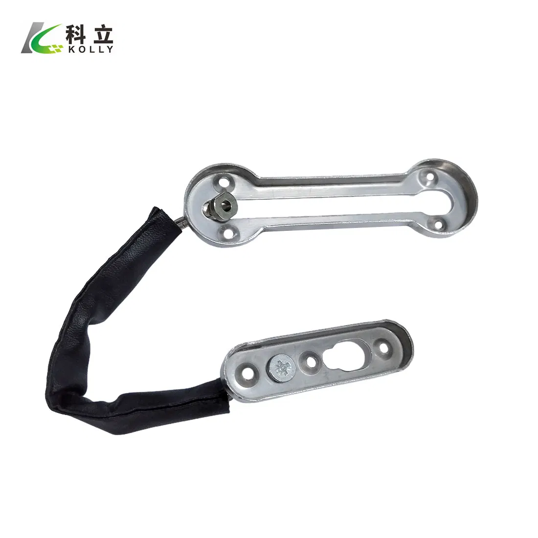 Heavy Duty Door Chain Bolt Stainless Steel/Zinc Alloy Anti-Theft Door Bolt Security Chain Thickened Bolt for Inside Door and Window