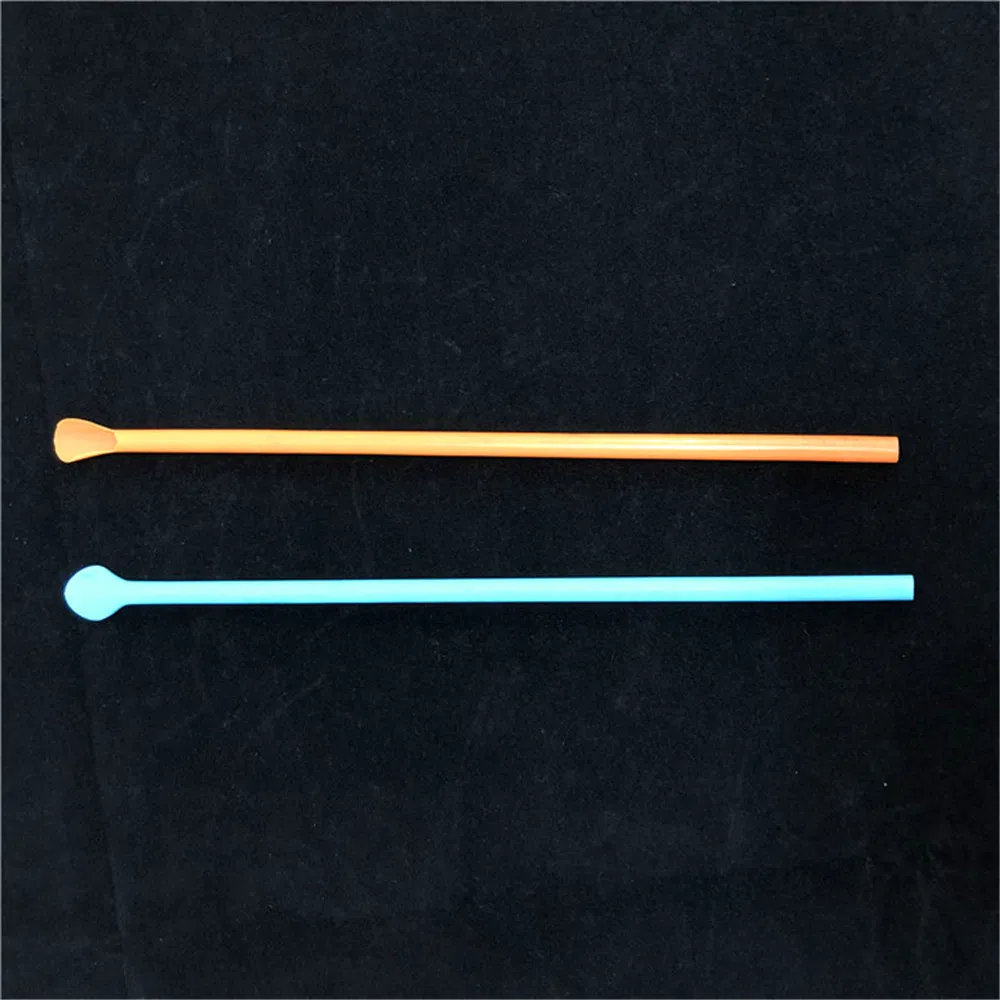Wholesale Natural Plant Material Food Used Biodegradable Individual Packing PLA Spoon Straw for Drinking