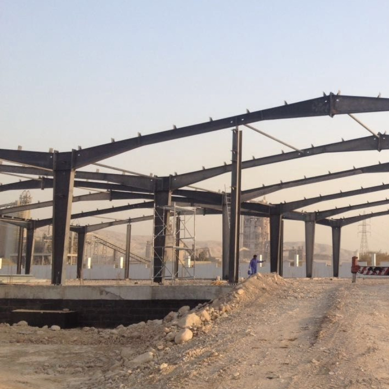 Industrial Steel Structure Building Project