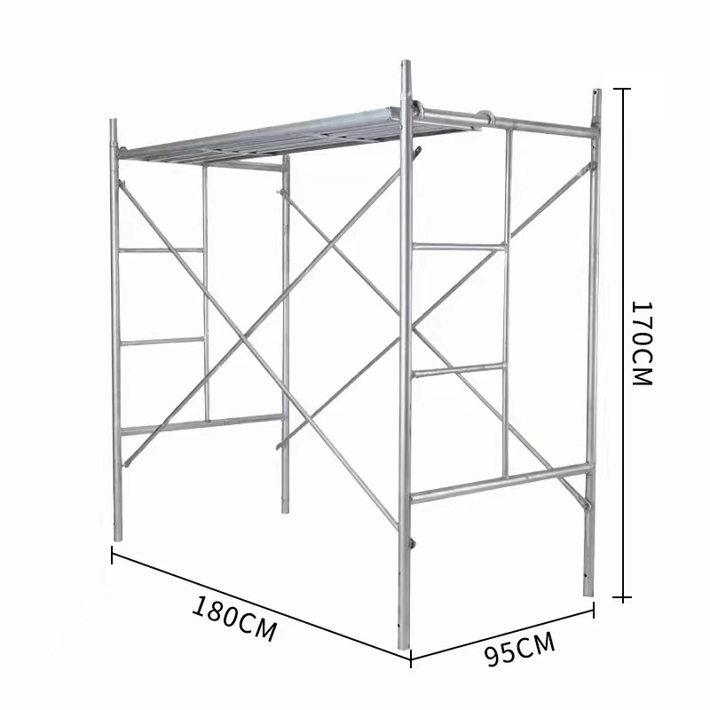 Affordable Walk Scaffold with Metal Platform for Factories