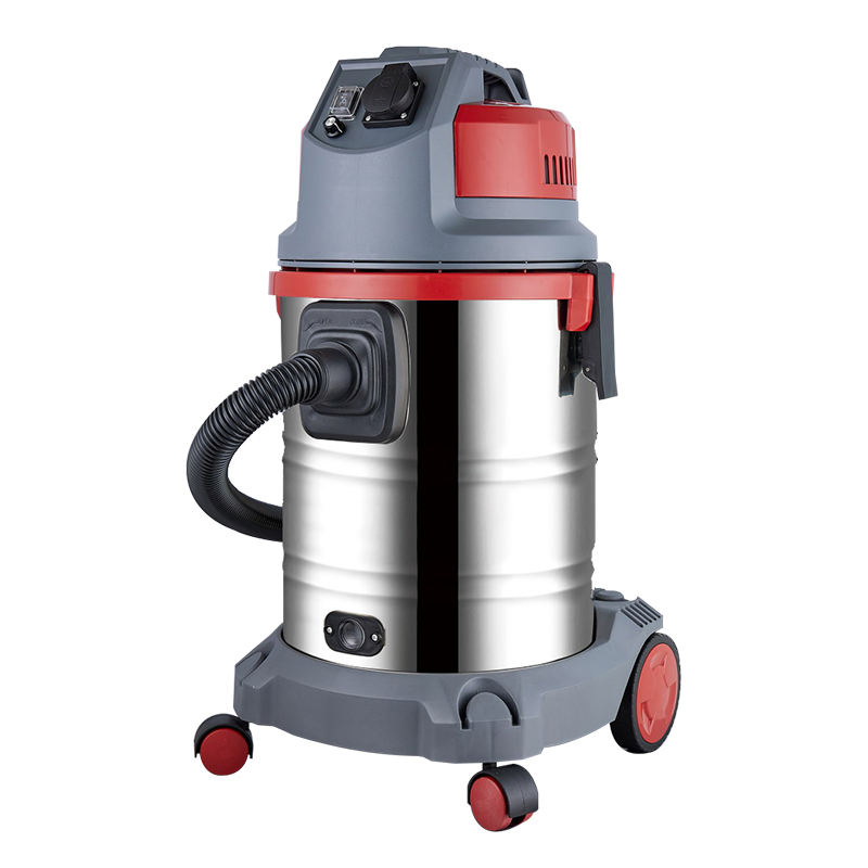 30L Wet Dry Vacuum Cleaner with Water Filtration Industrial Carpet Cleaner Stainless Steel High Power