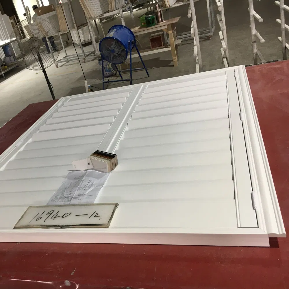 Top Arch 2023 Modern Design Wooden Plantation Shutters for Window