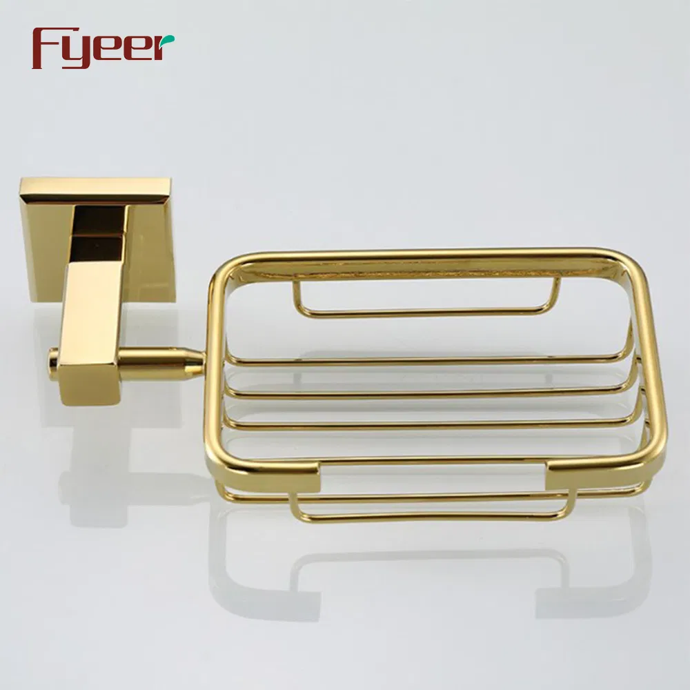 Мыльница Fyeer Golden Brass, настенная