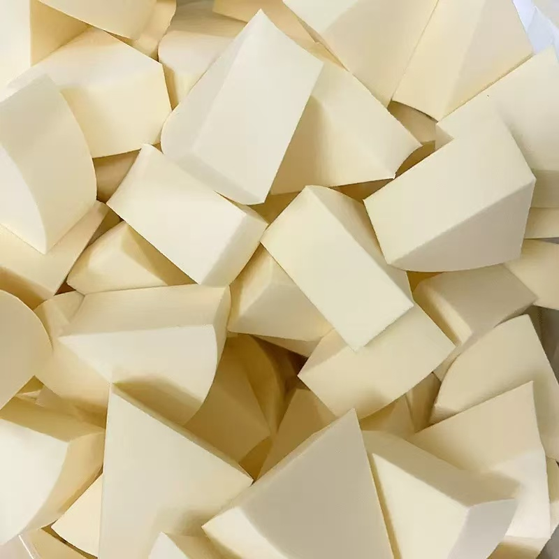 Original Wholesale Photo Studio Makeup Artist Small Scalloped Jelly Sponge Puffs