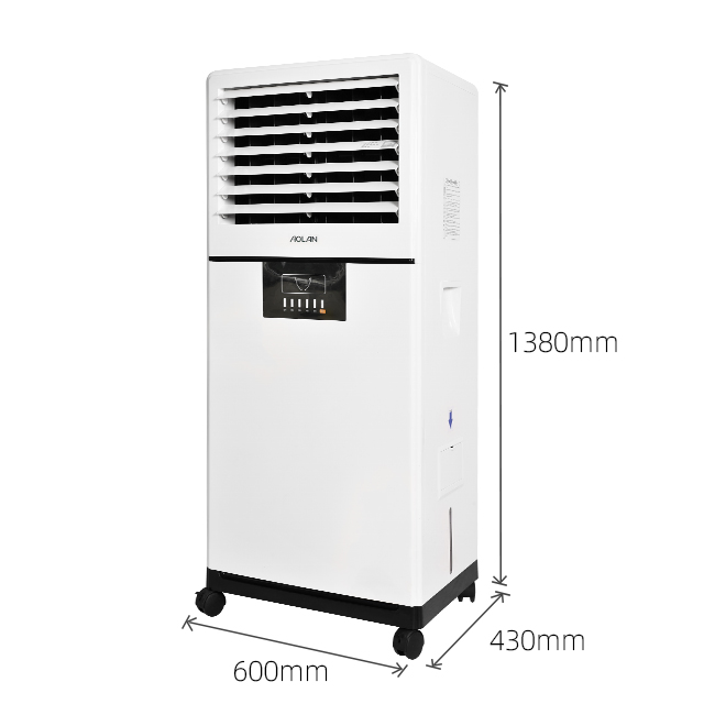 Aolan 3500m³/H 138cm Height Eco Movable Air Cooler for Home Bedroom & Office