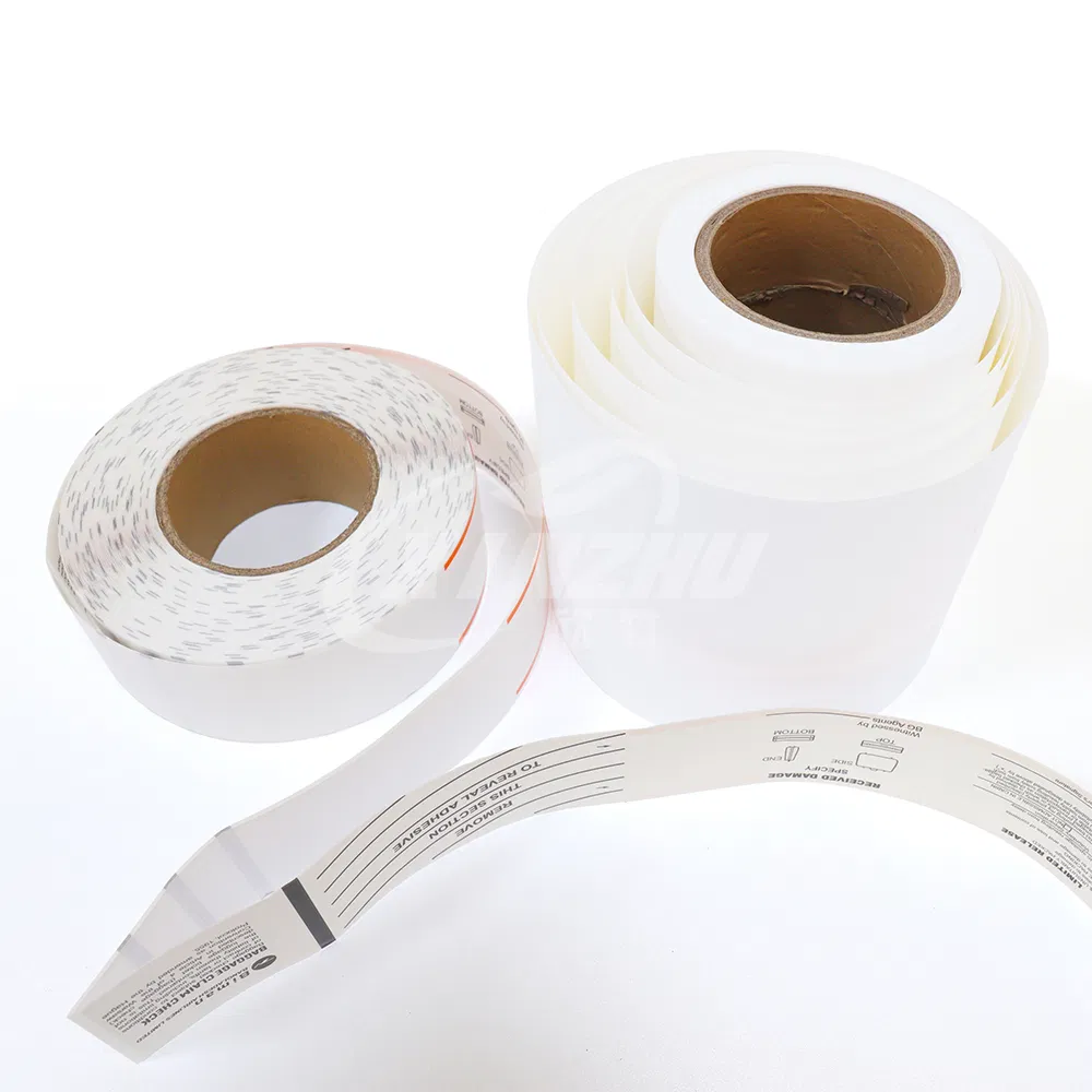 Thermally Sensitive Synthetic Baggage Tag Roll Large Roll for Printing Iata Standard