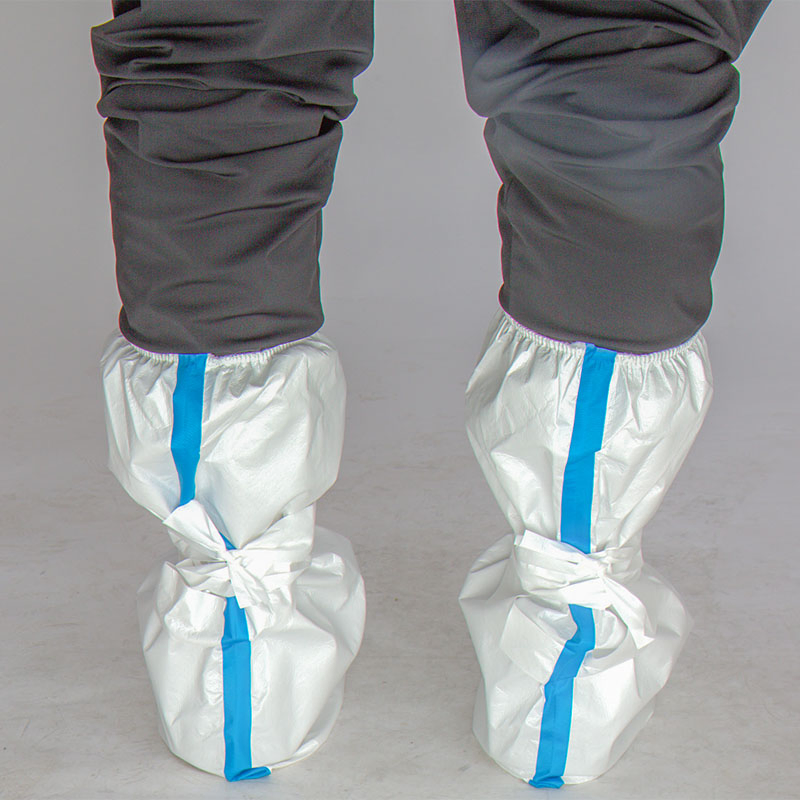 Wholesale Manufacturer Waterproof Foot Shoe Covers Disposable Non Woven Non Slipanti-Dust Shoe Cover Nonwoven Shoe Cover PP Boot Covers