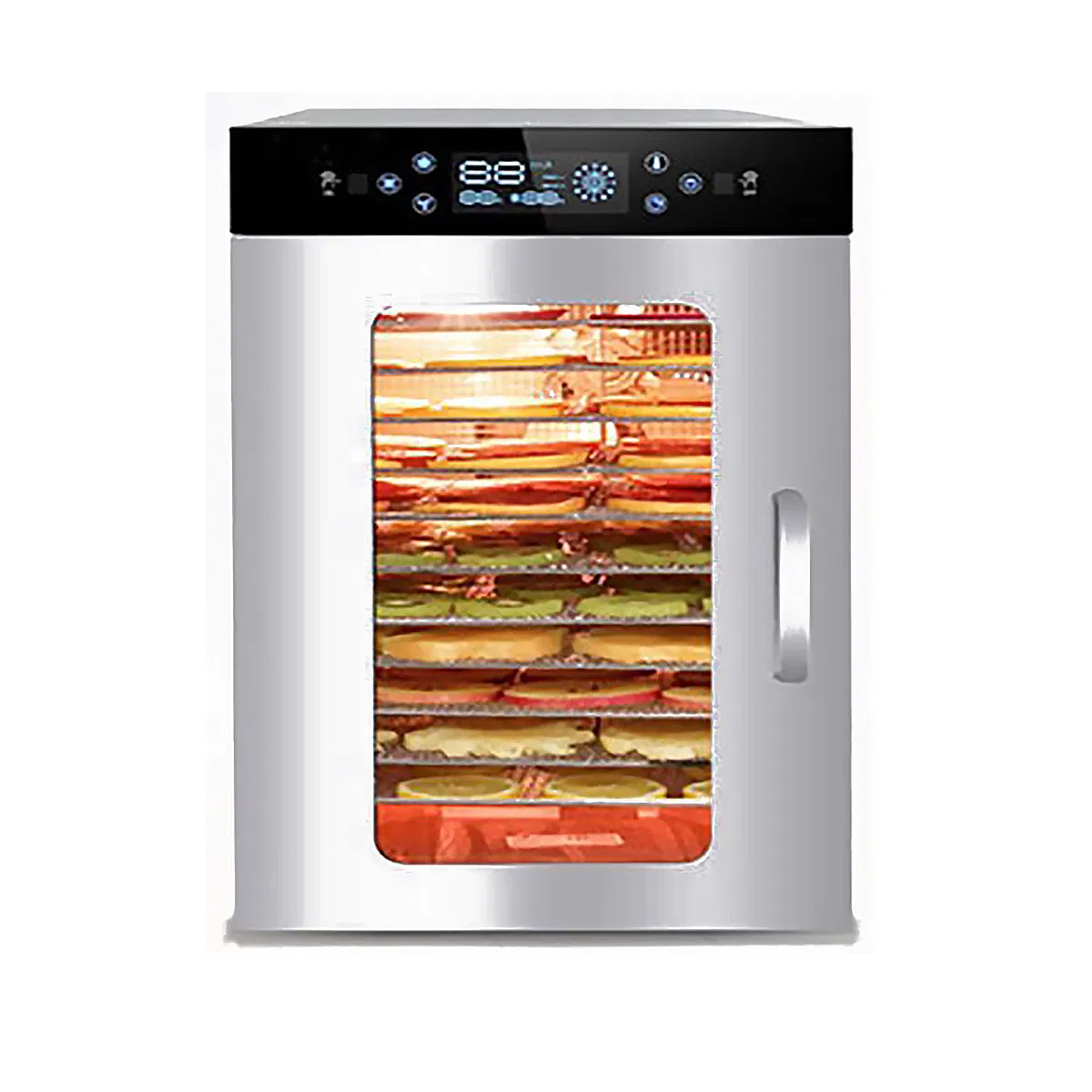 16 Layer Timer Touch Screen Food Vacuum Dehydrator