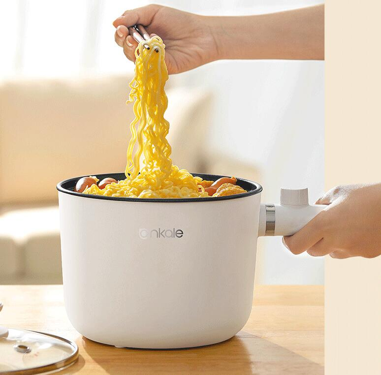 1.5L Multifunction Electric Caldron Skillet Saucepan Sauce Pot Stewpan