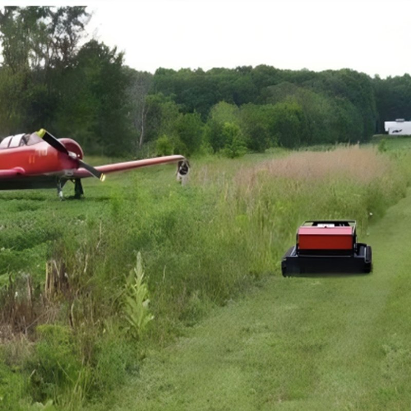 High Quality CE Approve Grass Cutting Machine Crawler Brushless Cutter for Agriculture Electric Remote Control Ai Robot Lawn Mower