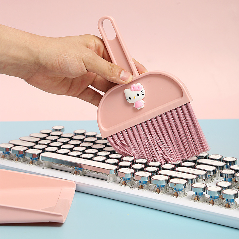 Household Desktop Cleaning Desk Sweeping Small Broom Dustpan Set