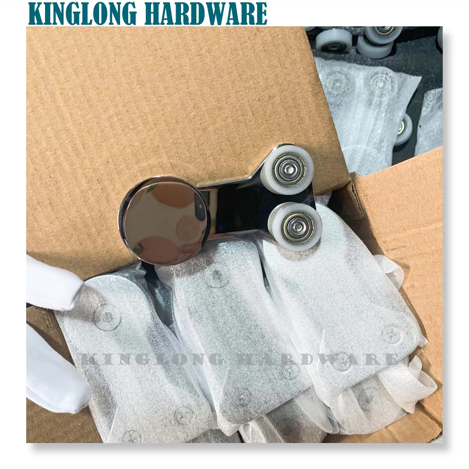 Hot Sale Stainless Steel Glass Hardware Fitting Caster Sliding Door Hanging Wheel