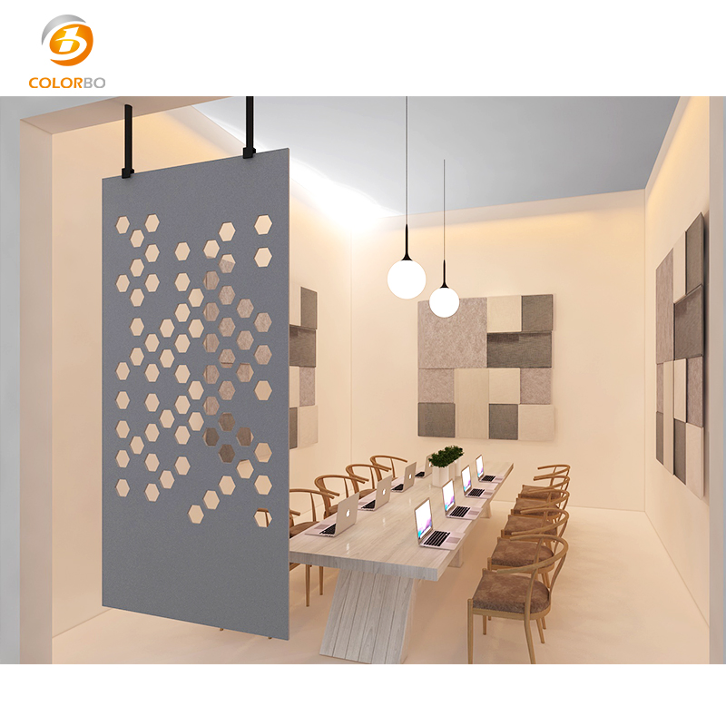 Hollow out 2400*600 mm Customized PET Space Divider Room Furniture Screen with Cheap Price