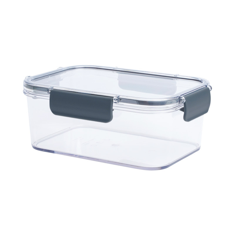 Large Capacity Transparent Pet Food Storage Box Airtight Seal for Fresh Fruits & Meals