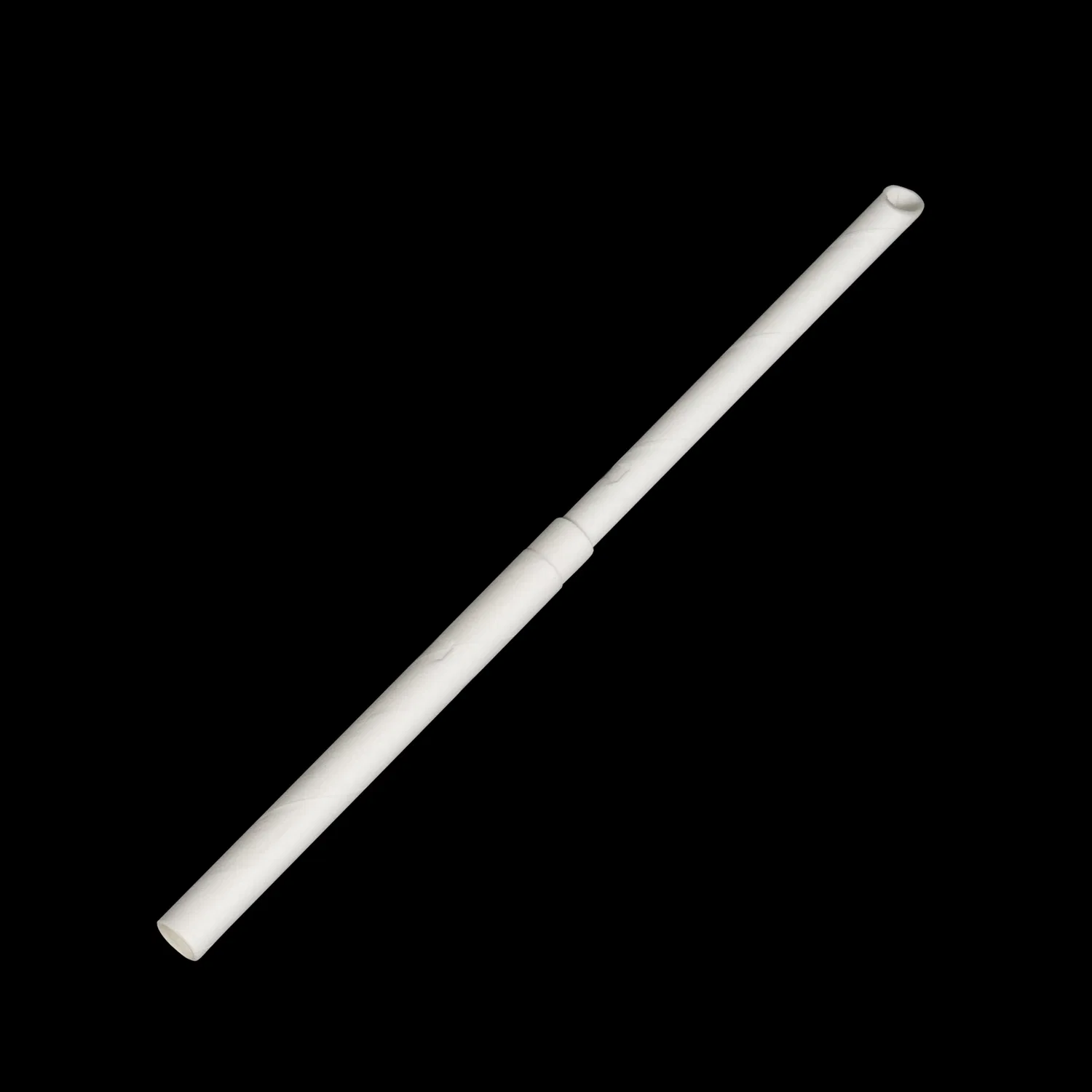 Big Eco Friendly Biodegradable Smoothie Telescopic Paper Straw in BOPP Roll