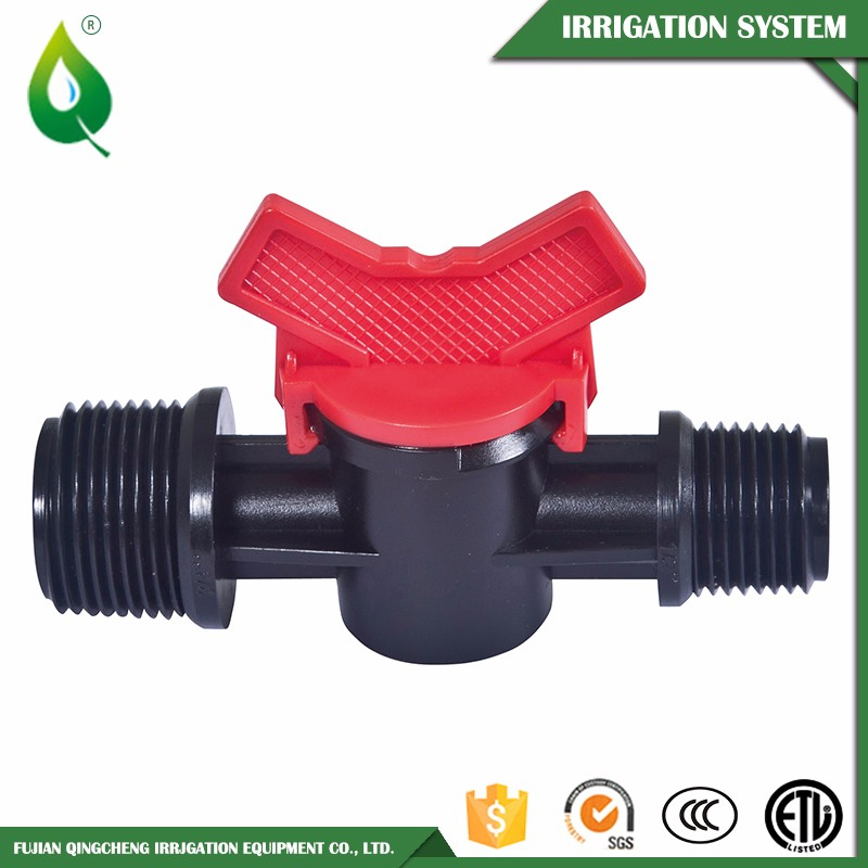 Plastic Threaded Valve for Agricultural Irrigation Belt