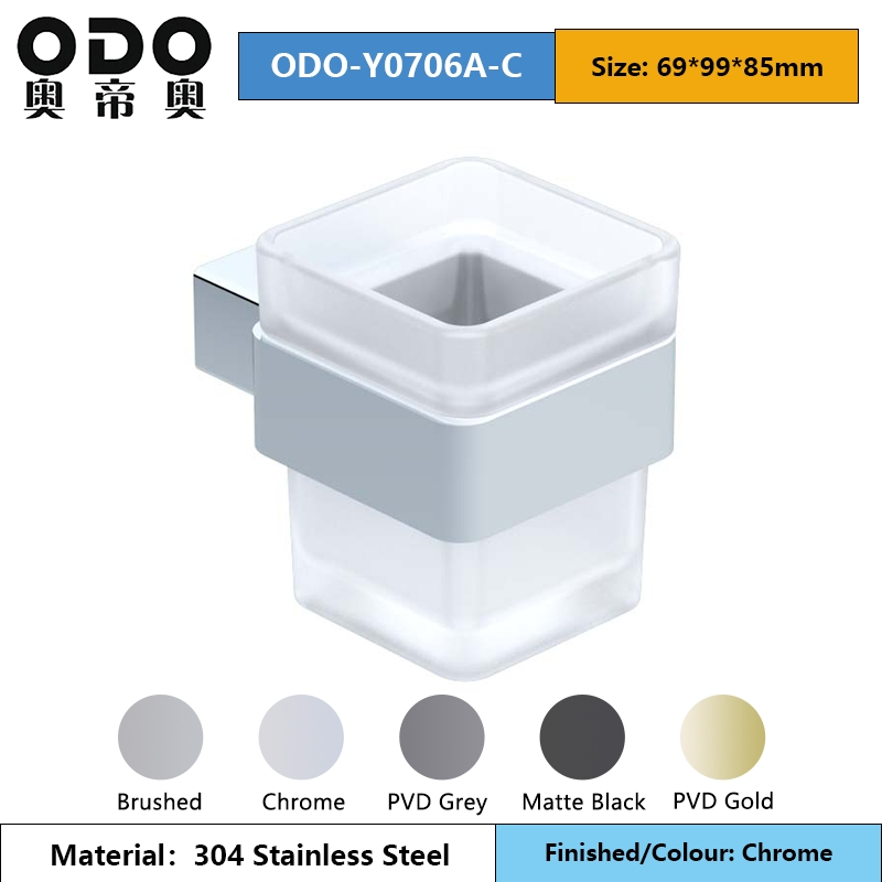 Держатель для стакана с настенным креплением из нержавеющей стали