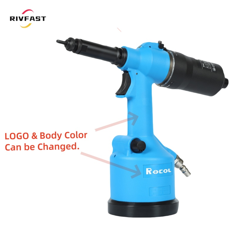 Пневматическая заклепочная машина для резьбовых гаек M3-M12