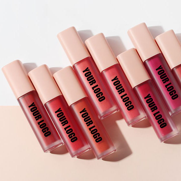 Eco-Friendly Purple Green Lipgloss Featuring Your Brand Logo