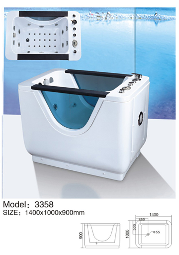 Детская ванночка для купания младенцев, белая