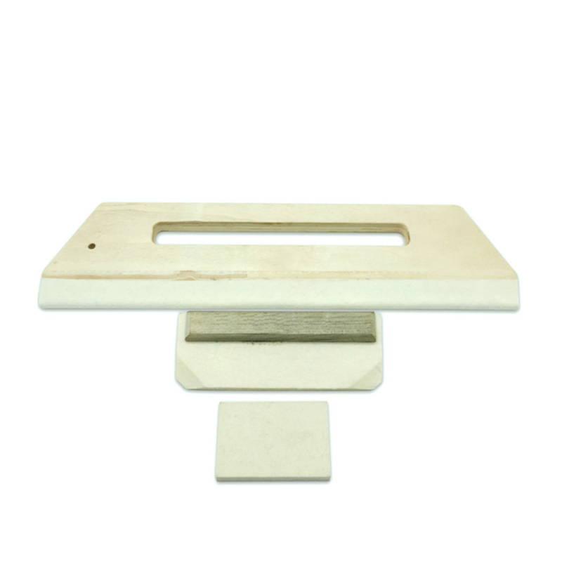 Factory Sell Custom Logo Wooden Handle Squeegee Rubber Wiper