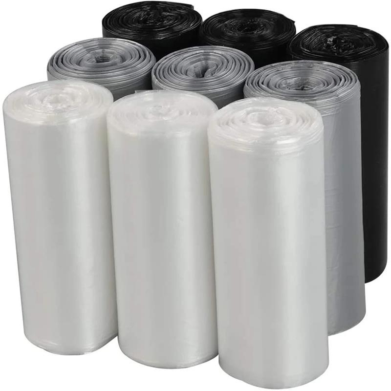 High Quality PE Heavy Duty Thickened White Black Dustbin Bin Liner Plastic Trash Bag Garbage Bag Waste Bag Packaging