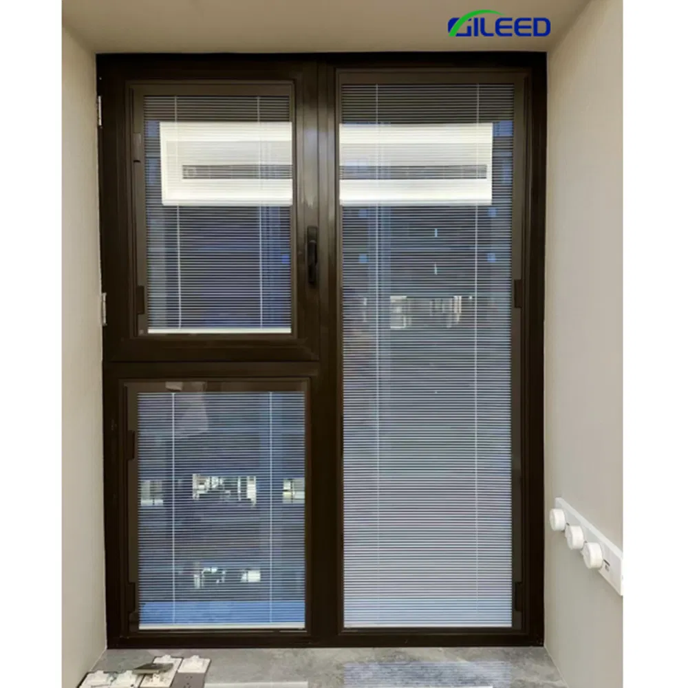Magnetic Shutter Curtain Aluminum Alloy Profile Built-in Window Living Room Waterproof