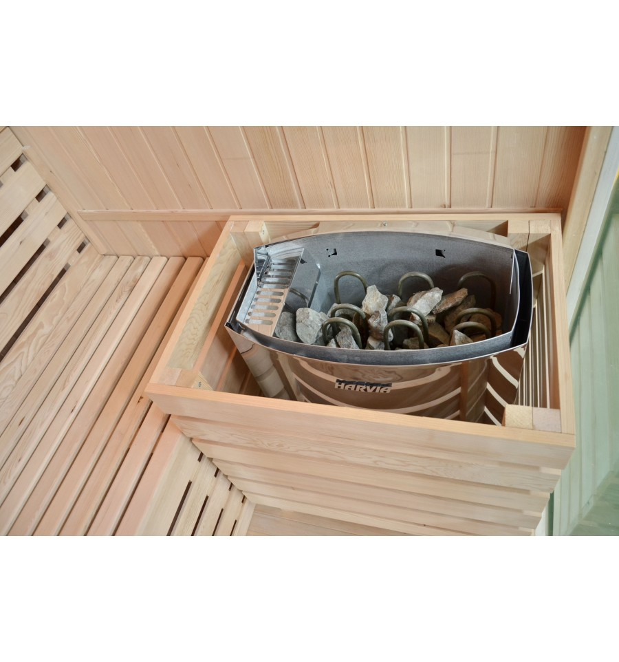 Финская сауна на 5 человек из хемлока