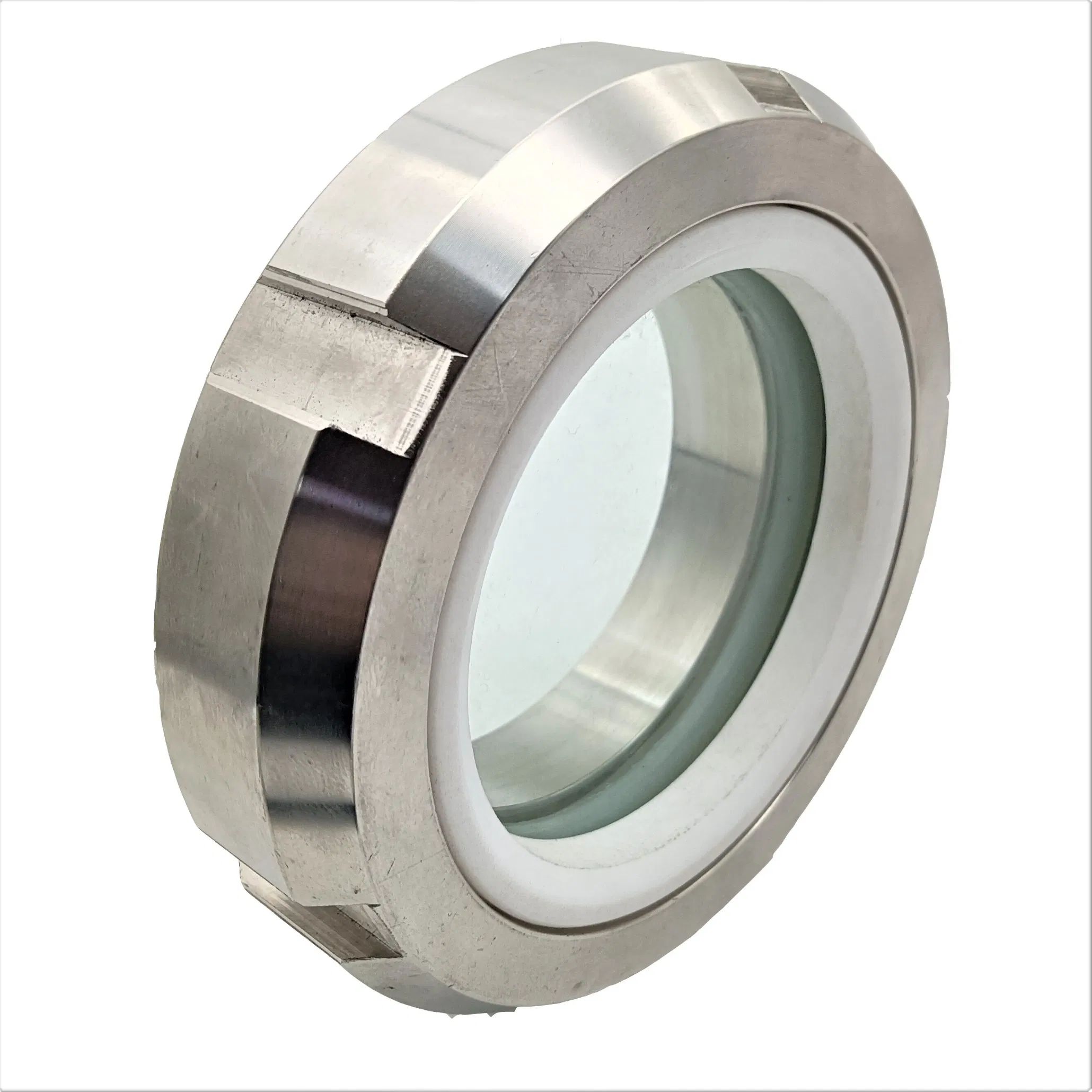 Stainless Steel Hygienic Union Type Weld Sight Glass with PTFE Gasket