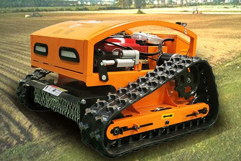 Радиоуправляемая газонокосилка-робот