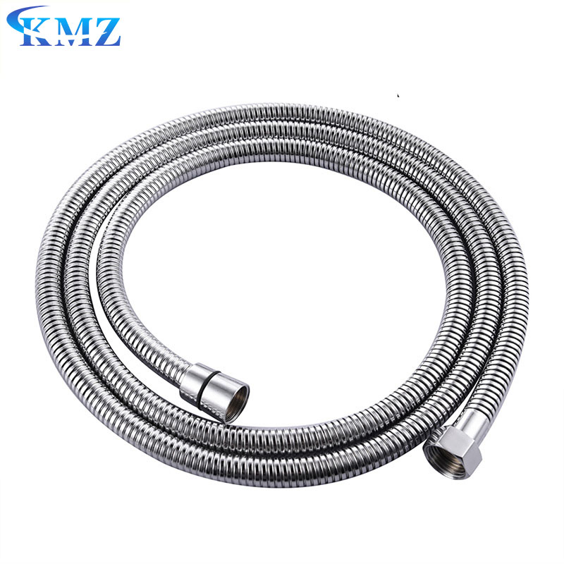 Wholesale Price Hand Shower PVC Plastic Hand Shower Faucet Hose with Shiny Silver Thread Faucet Hose