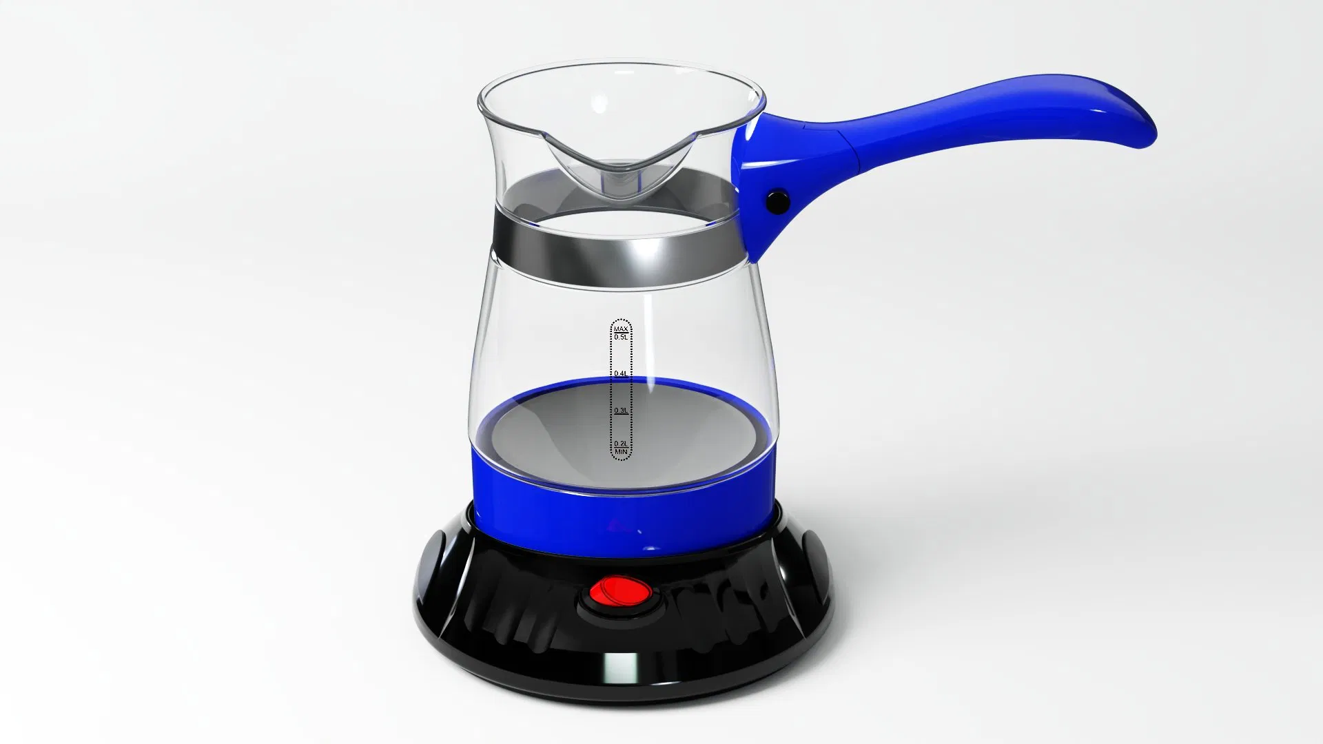 Wholesale Factory Sell Cordless Small Turkish Glass Coffee Maker