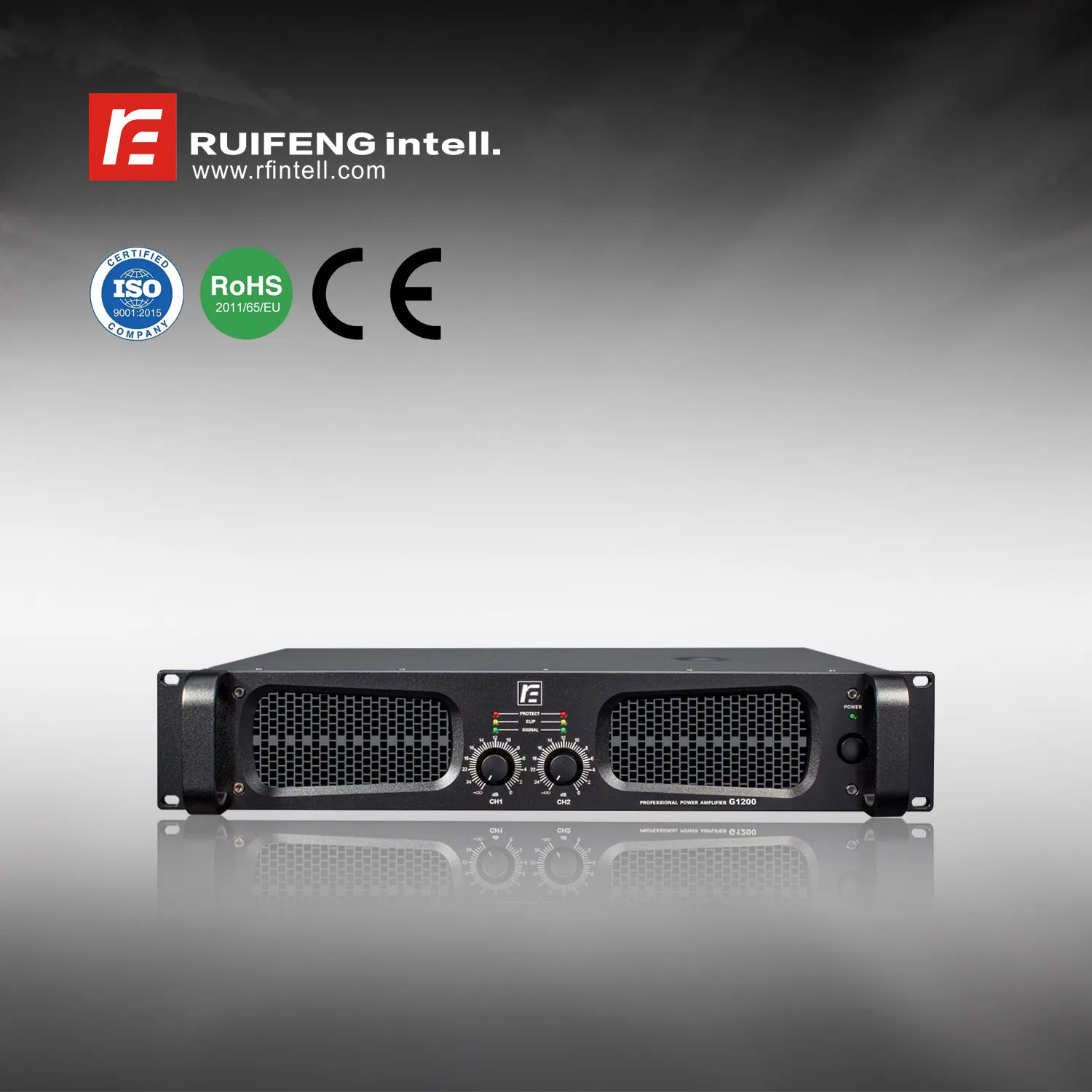professional Amplifier Two Channels Conference Hall Night Bar 1150W 1650W with G1200190810