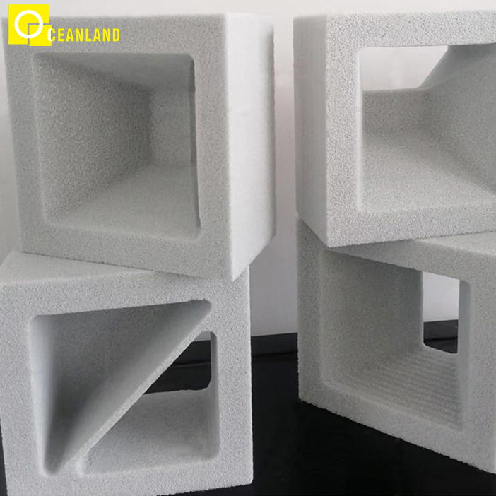 Chinese Villa Garden Decor Indoor Outdoor Clay Ceramic Hollow Bricks