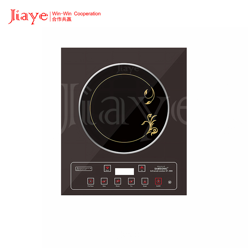 Intelligent Single Burner Induction Cooker with Fully Crystal Glass