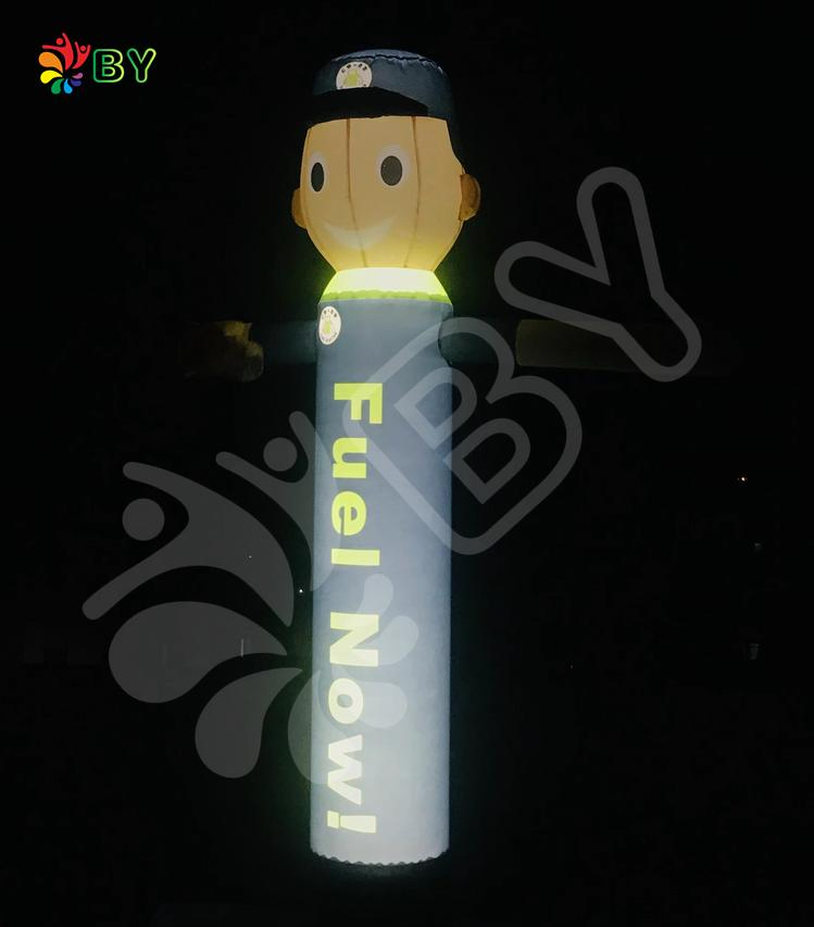 Boyan Inflatable Tube Man Advertising Inflatable Air Dancer with Light