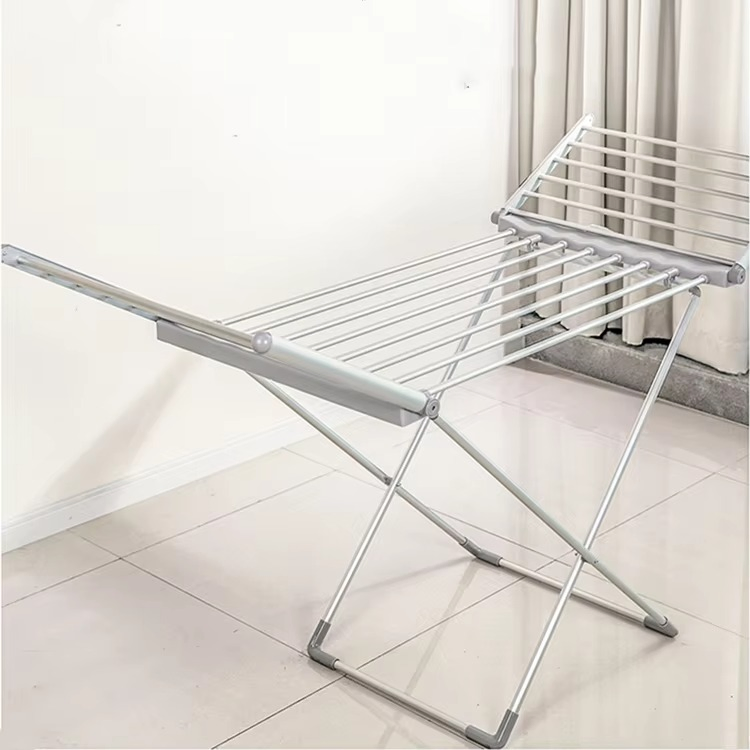 Premium Folding Aluminum Clothes Dryer Electric Heated Clothes Dryer Folding Energy-Efficient Laundry Drying Rack