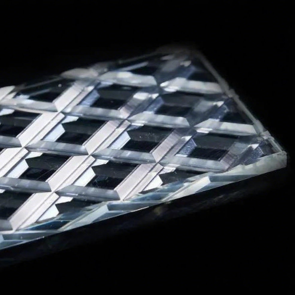 High Quality 3D Supplier Carving Glass/Carved Glass