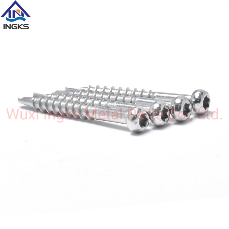 Sheet Metal Screw SS304 Torx Cheese Head Security Self Drilling Screws