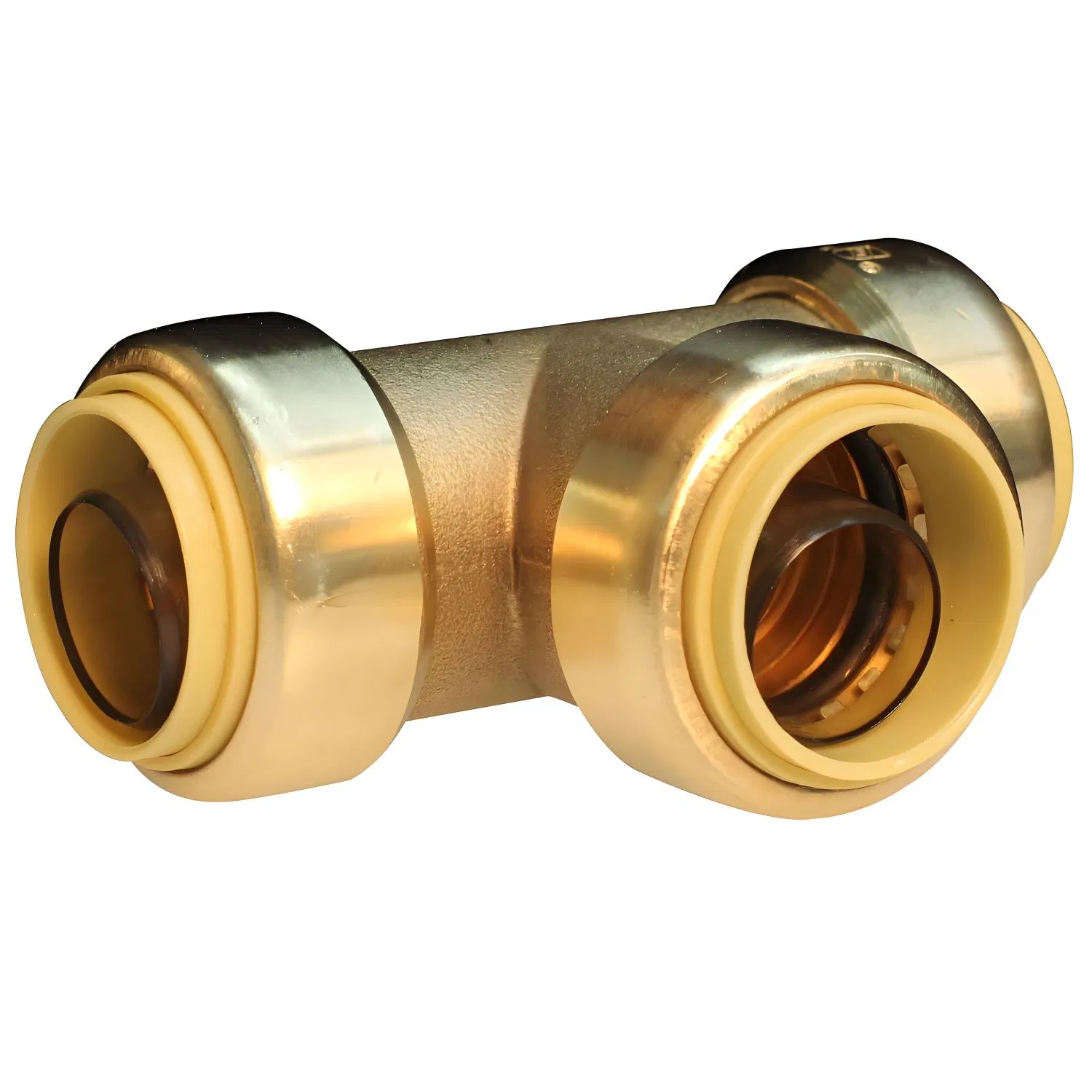Brass Female Threaded Fillet Equal Tee Plumbing Fittings Tee