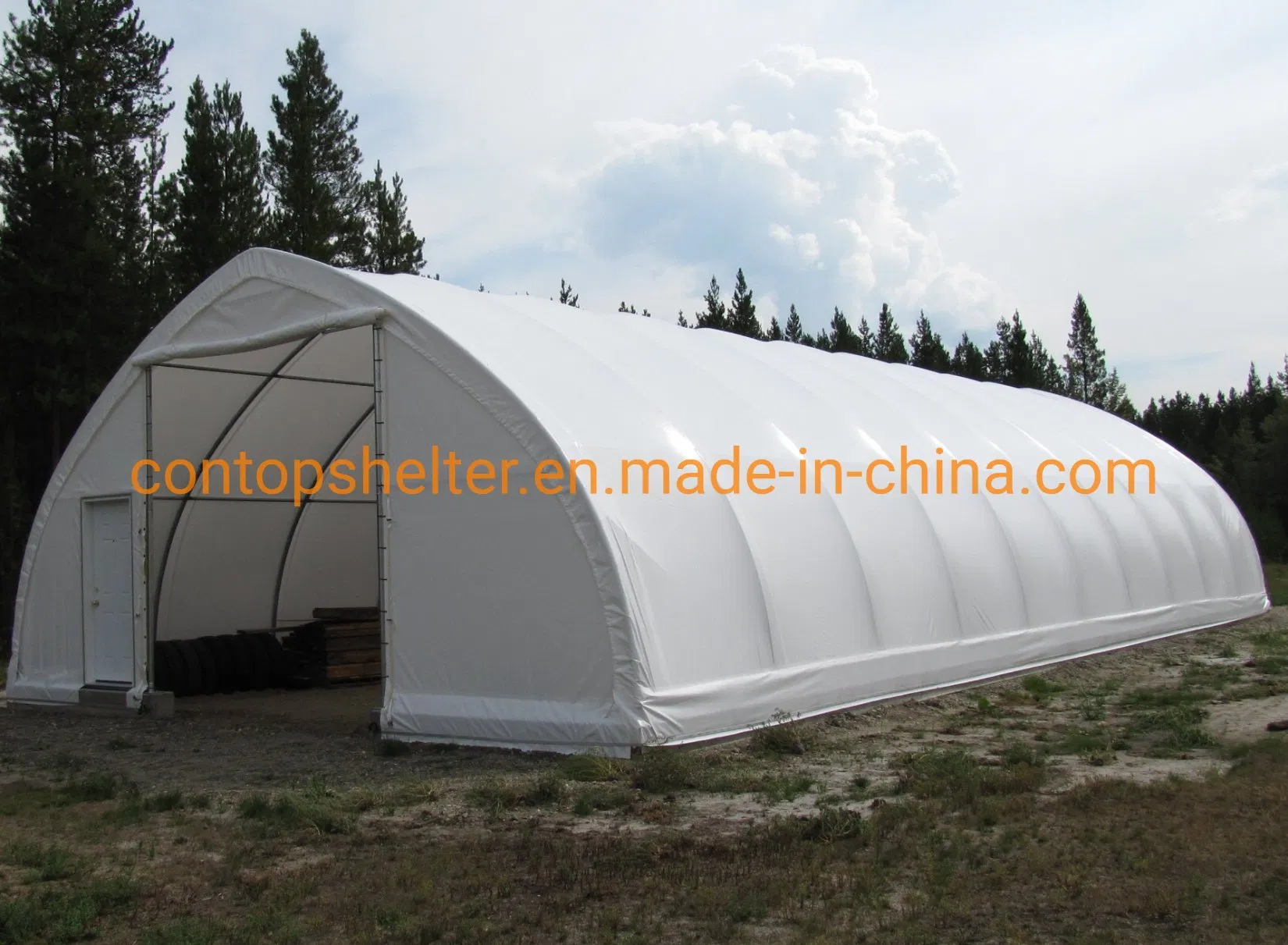 Commercial Round Roof Storage Dome Shelter