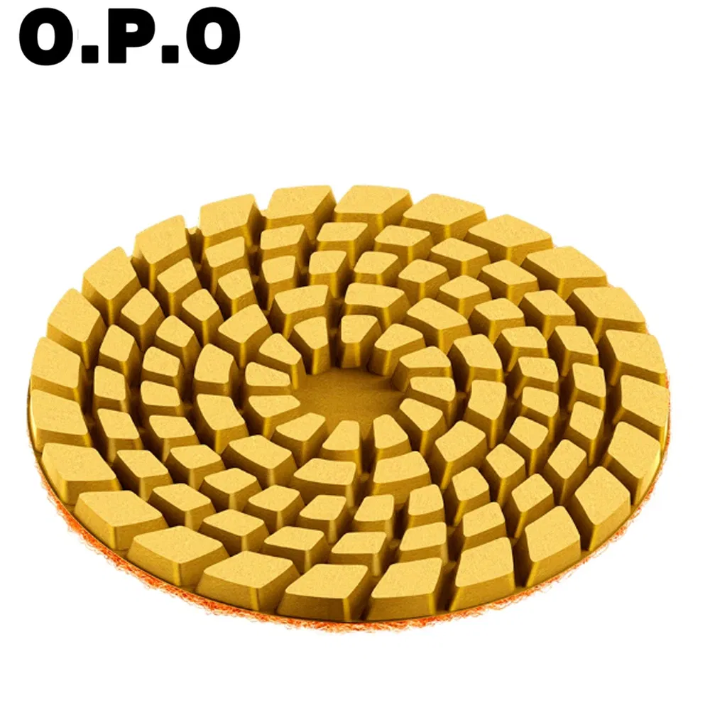 Алмазный шлифовальный диск 5 дюймов с липучкой и присоской