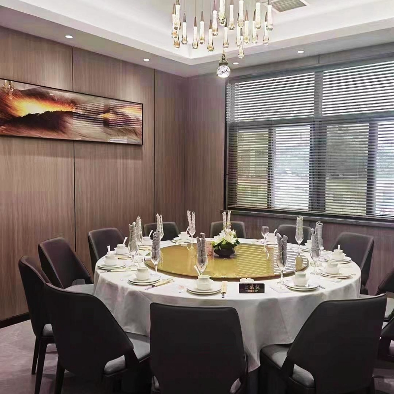 Premium Wooden Slat Wall Panels for Elegant Hotel Decor