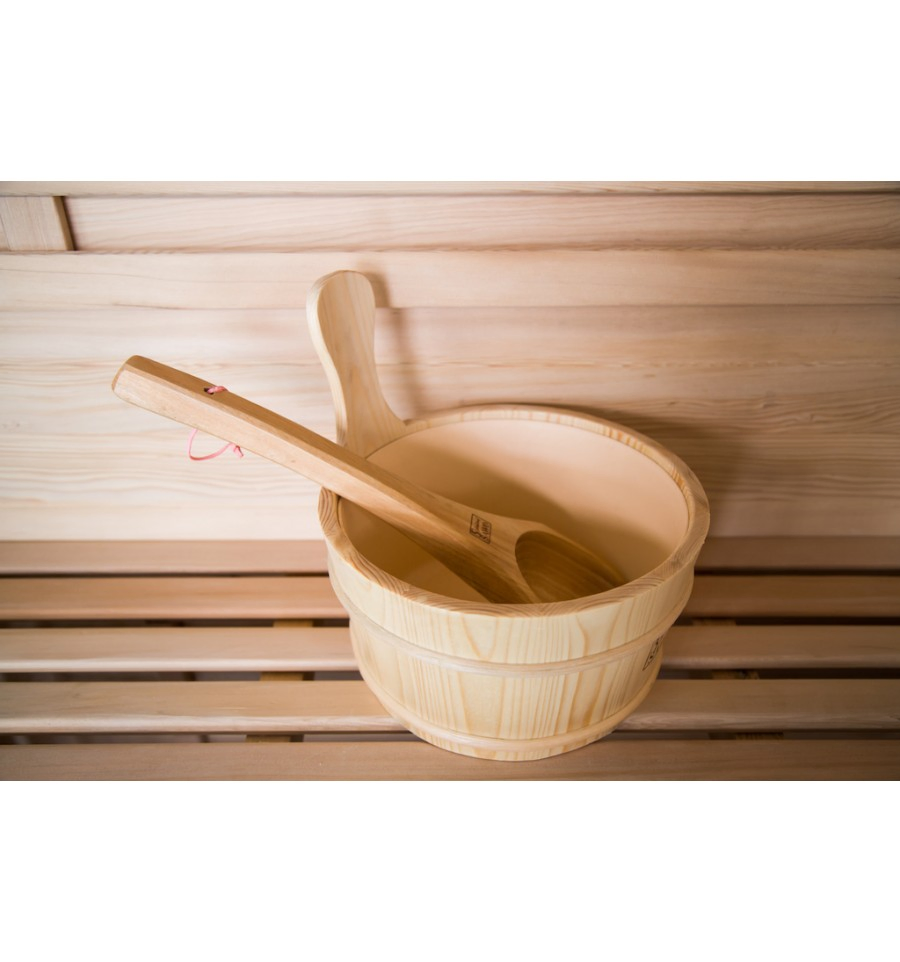 Финская сауна на 5 человек из хемлока