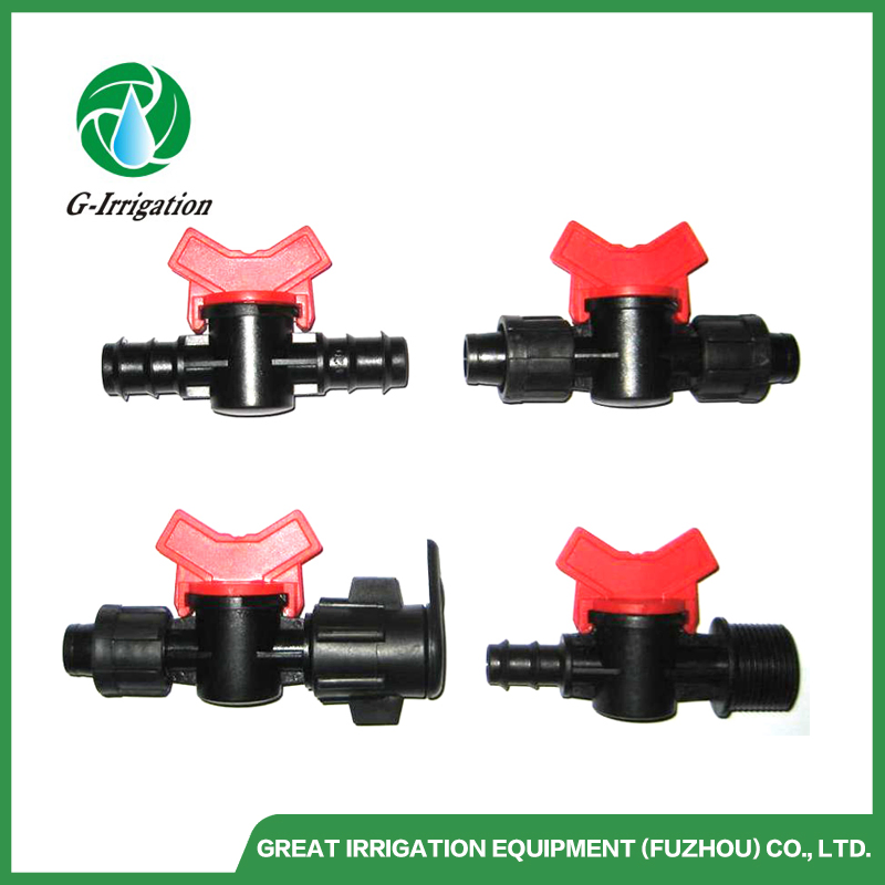 Мини-клапан для капельного полива, пластиковый