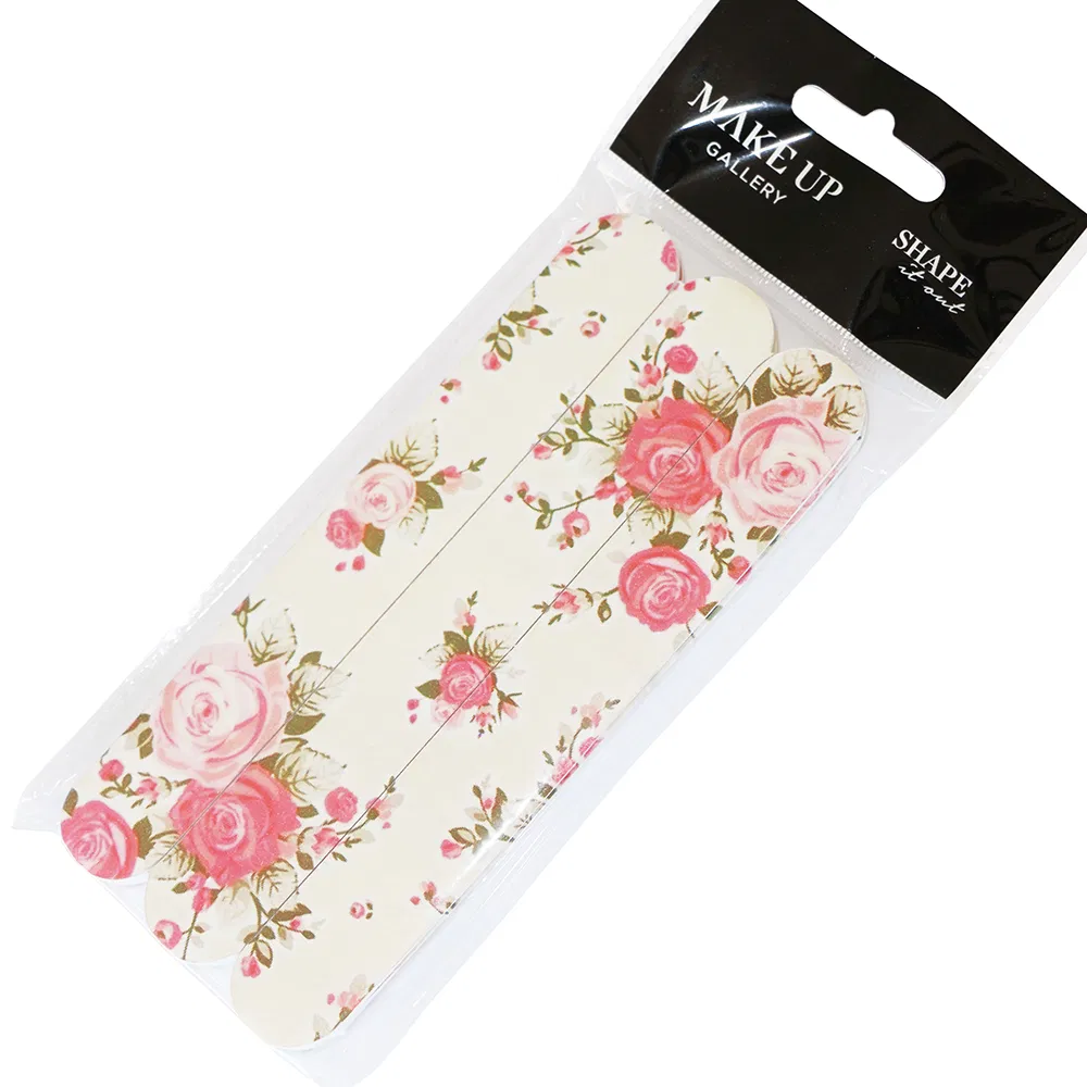 Nail File Grit 100/180 Durable Straight Nail Files and Buffers
